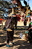 Bagan Myanmar. Souvenirs sold to tourists at the Dhammayangyi temple. 